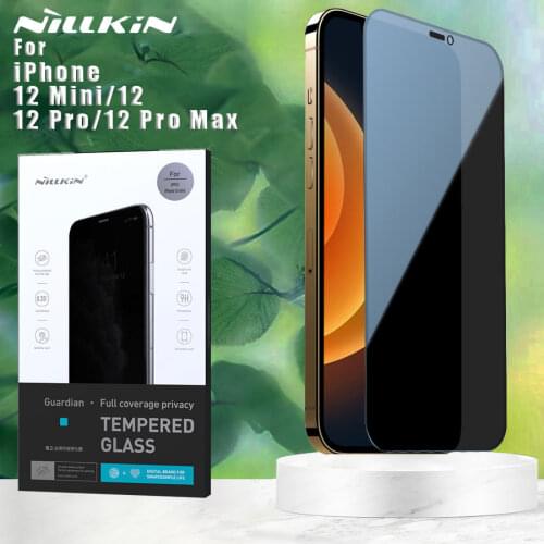 Nillkin for iPhone 12 Mini / 12 / 12 Pro / 12 Pro Max Glass Guardian Full Coverage Tempered Glass Privacy Screen Protector