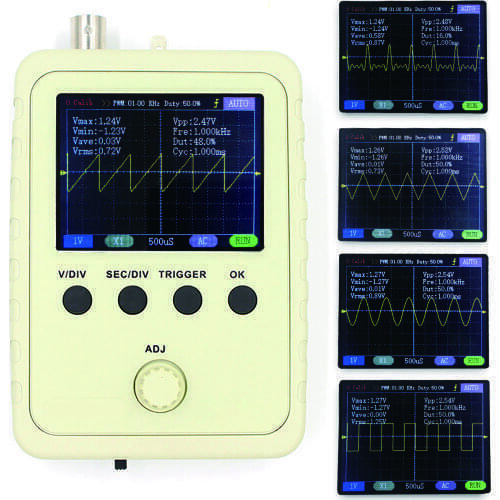 Fully Assembled DSO FNIRSI-150 15001K DIY Digital Oscilloscope Kit With Housing case box Free Shipping