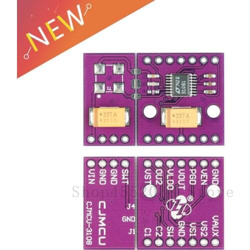 1Pcs CJMCU-3108 LTC3108 -1 Ultra Low Voltage Boost Converter Power Manager Development Board