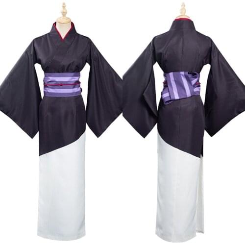 The Princess Of Snow And Blood Yukimura Sawa Cosplay Costume Japanese Kiniomo Dress Outfits
