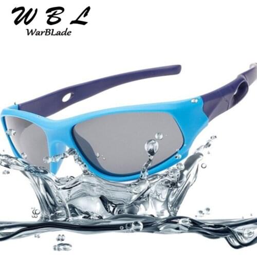 WarBLade TR90 Polaroid Sun Glasses Shades Cute Baby Polarized Sunglasses Kids Child Sport Goggles Infant Boys Girls oculos S816