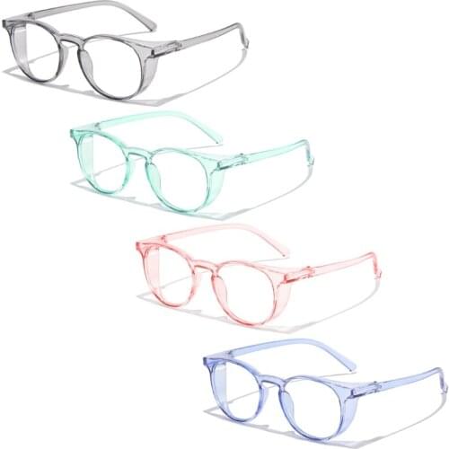 Anti Fog Goggles Glasses Side Shields Anti Blue Light protection Eye Glasses 2XPC