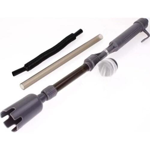 1PC 520 l/h Electric Aquarium Vacuum Water Change Gravel Cleaner Fish Tank Siphon Pump Aquarium Accessories