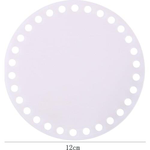 2pcs / Set 10cm-12-15-17-18-20-30cm Round Shape Clear Acrylic Mold Base For Mesh Bag Results-size Option Sewing Accessories