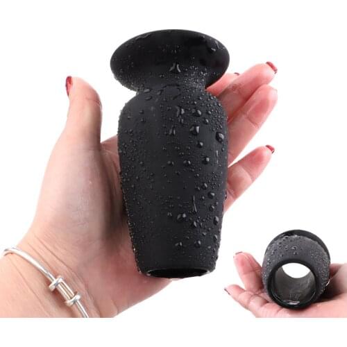 2021 Hollow Anal Expander Silicone Enema Ass Open Anal Dildo Anus Speculum Butt Plugs Prostate Massage Vagina Dilator Sex Toys