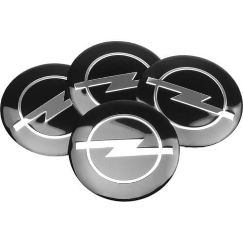 4PCS 56mm Car Wheel Center Hub Caps Emblem Stickers For Opel Astra H G J Insignia Mokka Zafira Corsa Vectra C D Auto Accessories