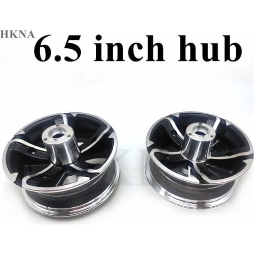 Electric Scooter Accessories 6.5 Inch Front or Rear Alloy Hub for 90/65-6.5 Inner and Outer Tyre