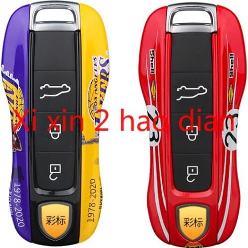 For Porsche Cayenne macan panamera 718 all-inclusive key cover buckle modified key shell