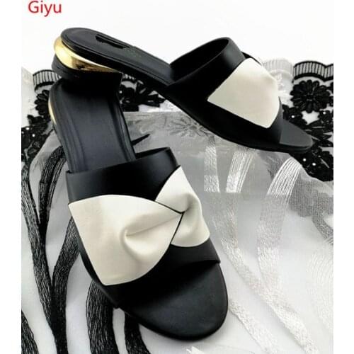 Doershow 2019 NEW fashion design red Noble European African Sandals Women! SGG1-5