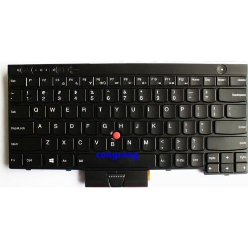Laptop keyboard for Lenovo T430 L430 W530 T430I T430S X230I X230 T530I US English Keyboard BLACK