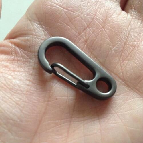 YOUGLE 10 Pcs/Lot EDC Metal Hanging Buckle Carabiner Clip Karabiner Hook Keychain