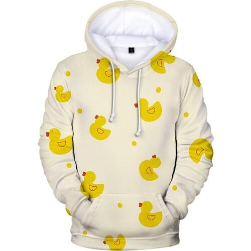Fashion Design Cartoon Print Small Cartoon Animal Sweatshirt Men/Female Hoodies Clothing Cute Kids 3D Hip Hop Harajuku Pullover
