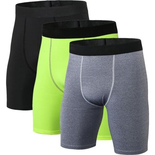 Cycling shorts Men\s Fitness Exercises Loose Shorts Wicking Sweat Exercises Speed Dry Compression Shorts high quality