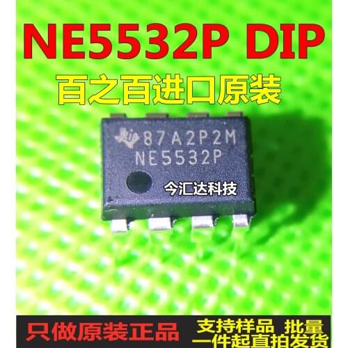 New&original 100% In Stock NE5532P NE5532N -8 10pcs/lot