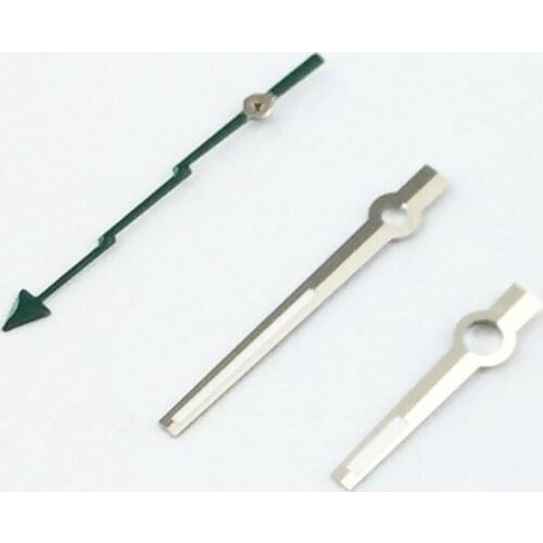 Silver edge orange watch hands for Miyota 8205 8215 DG2813 movment p252