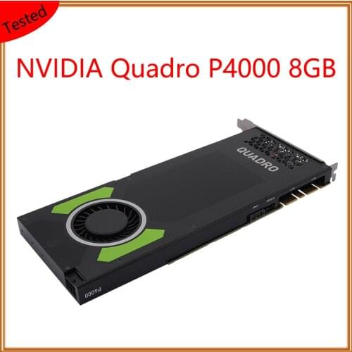 Quadro P4000 8GB For NVIDIA Professional Graphics Card for 3D Modeling, Rendering, Drawing, Design, Multi-screen Display