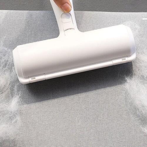Handheld Cat Hair Catcher Two-way Brush et Hair Catcher Roller Hair Clearing Machine Cat Float Hair Removal Brush Cleaning Tools