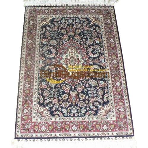 Wool Or Silk Persian Folk Antique Decor For Living Room Wool Rug Carpet Southwestern Style Carpet