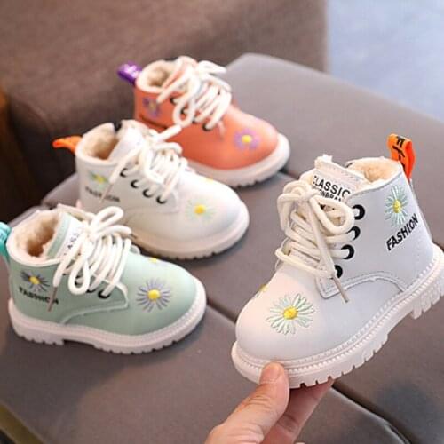 Baby Warm Boots New Children Shoes Boots for Girls Boots Fashion Winter Toddler Kids Snow Shoes Casual Soft Antislip Kids Boots