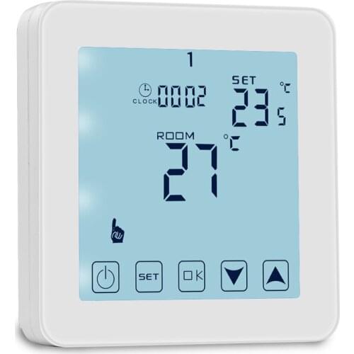 Touch Screen Gas Boiler Temperature Controller Thermostat