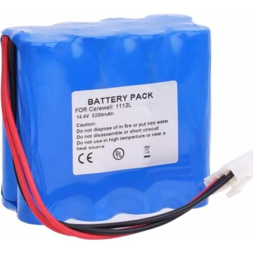 Tops 4400mAh News Electrocardiogram machine battery for CAREWELL 1112L M05-32442L-00 ECG-1112 ECG-1112G