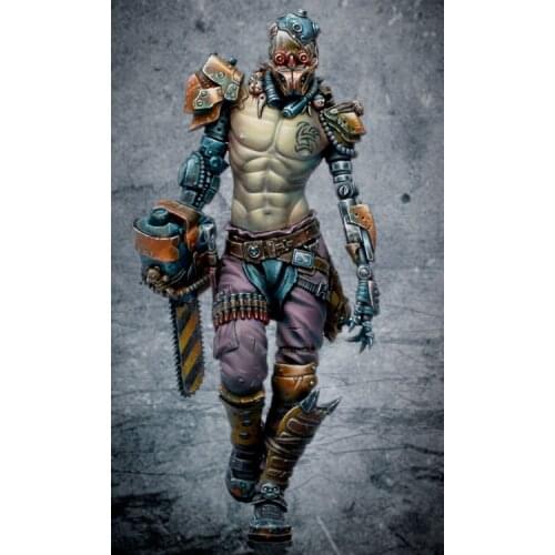1/24 Assembly Resin Figure Kit Chainsaw
