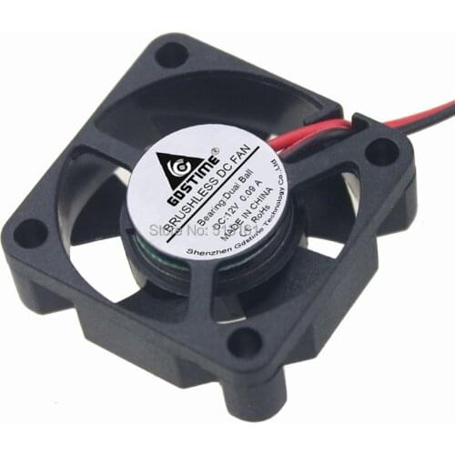 1Pcs Gdstime Brushless DC Cooling Ball Bearing Fan 3010 3cm 30mm 12V 30x30x10mm