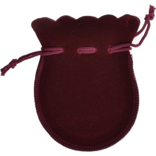 1000pcs 7x9cm 9x12cm Small Gourd Velvet Bag Jewelry Packaging Display For Packing Gifts Drawstring Bags Pouch Wedding/Christmas