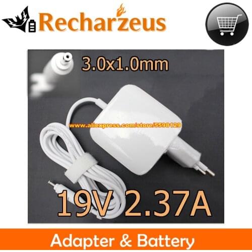 EU Plug 19V 2.37A 45W Power Supply For Samsung AD-4519AUS BA44-00346A W16-045N4 Laptop Charger For NP900X3N NP900X3L 900X5L