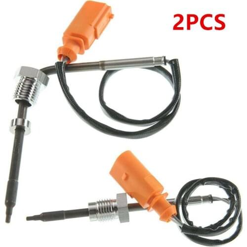 2PCS Exhaust Temperature Sensor for Audi Q7 4LB 3.0L 2013 2014 2015 2995CC 2967CC 059906088BB 059906088CT