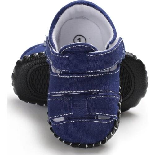 Baby Canvas Sandal for Baby Boys Girls Spring Summer Soft Bottom Anti-Slip Pre-Walker 2020 New First Walker Infant Toddler