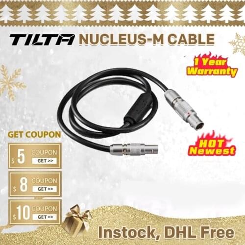 TILTA Nucleus-M cable Iron Head Force M Wireless Lanc Cable/ Follow Focus-RED /Sony / ARRI / Panasonic machine recording line