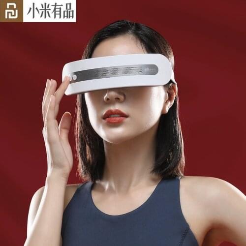 Youpin Momoda Cold Hot Compress Eye Massager Remove Puffiness Blindfold Vibration Massage Music Relieve Eye Fatigue