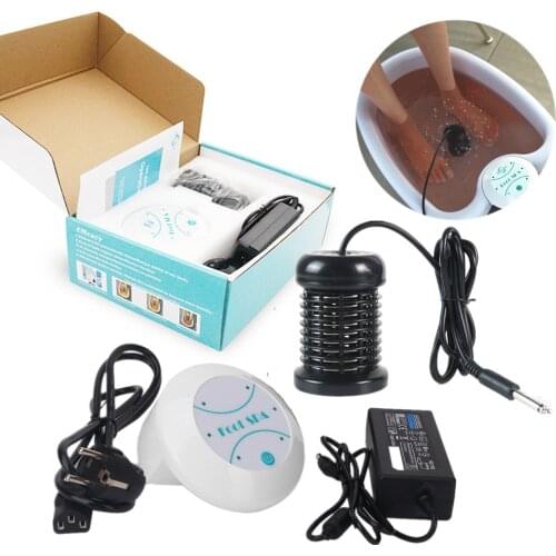 Mini Foot Spa Bath Massager Detox Machine Ion Cleanse Ionic Detox Foot Bath Aqua Spa Machine Footbath Massage Detox Foot Bath