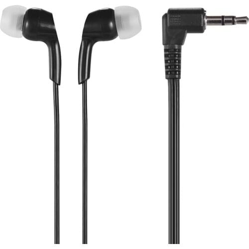 In-ear Headphones Wired Earphones Earbuds 3.5mm Plug for Smartphone PC Laptop Tablet Black