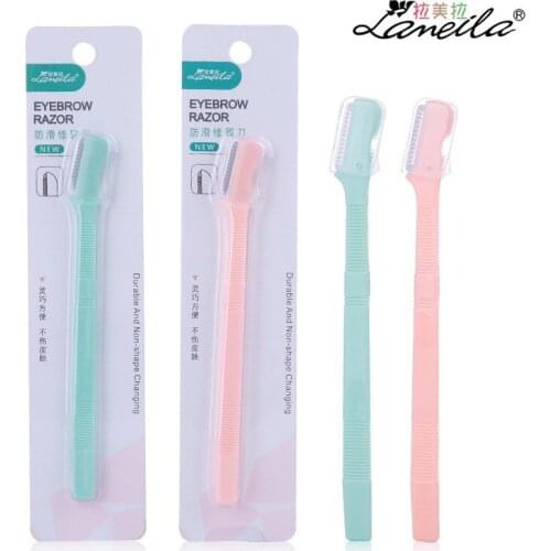 Small Eyebrow Shavor Makeup Tools for Women Beauty Galzed Brows Razor Bulk Sharp Stainless Steel Facial Hair Removal Cosmetics