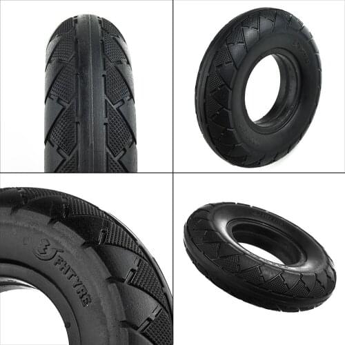 200x50(8x2) Tubeless Solid Tire No Flats Rubber Tire For Razor Scooter E100 E150 E175 E200 Electric Scooter Parts Accessories