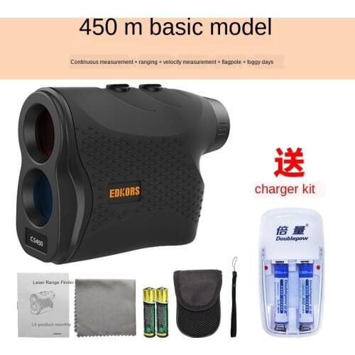 Handheld laser rangefinder high precision outdoor rangefinder telescope golf 1000m electronic ruler