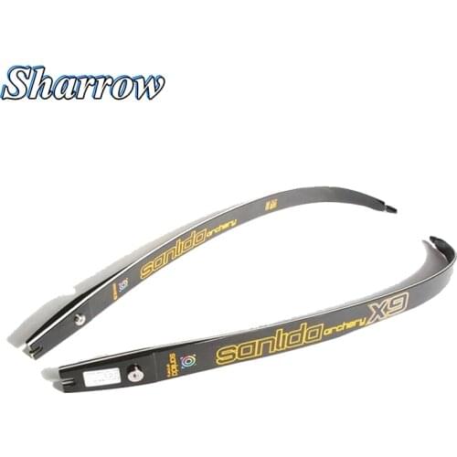 68/70'' Archery Recurve Bow Limbs Fiberglass Laminated ILF Type 40lbs for Archery Target Range Bows and Arrows Hunting Shooting