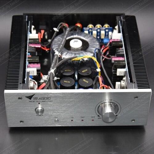 Amplifier AM-80 KSA-50 circuit DIY fever HIFI Class AB / A Gold seal ON MJ15024 / MJ15025 Amplifier 150W * 2 AMP