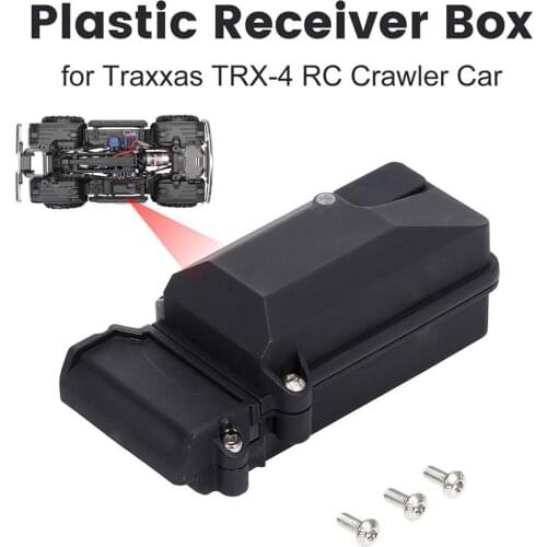 Waterproof Shock Proof Radio Receiver Box Part for 1/10 RC Car TRX-4 SCX10 D90