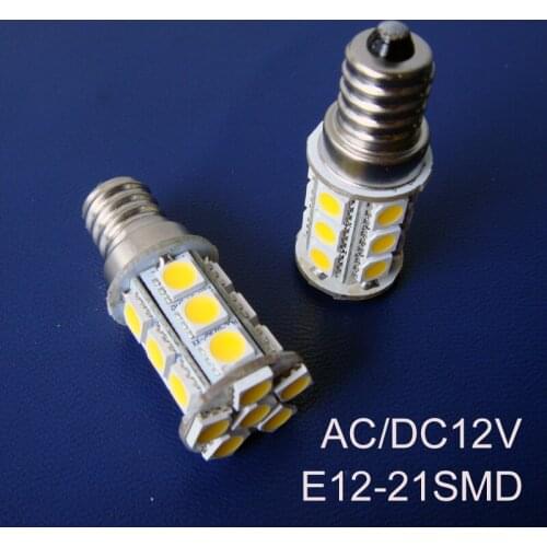 High quality AC/DC12V 3.5W E12 led bulbs,12V Led E12 lamps,e12 Led lights free shipping 100pcs/lot