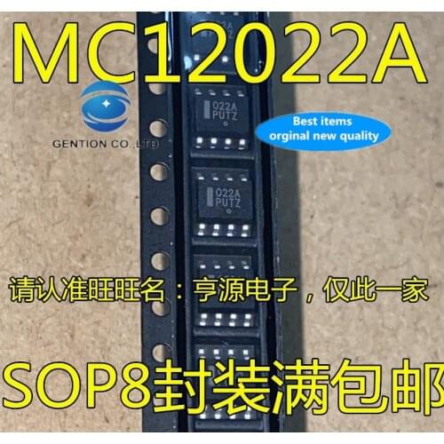 10PCS 022A MC12022 MC12022A MC12022ADR double modulus preassigned frequency IC chips in stock 100% new and original