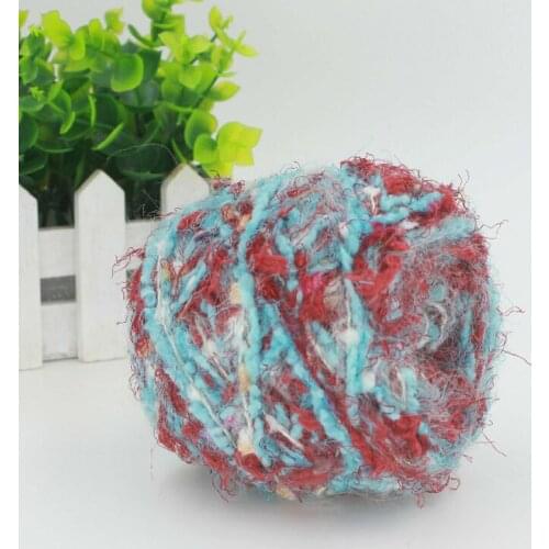 300g Feather Yarn For knitting Hand knitting Yarn crochet Knit rayon blended thread Squirrel yarn Thick yarn Scarf coat yarn ZL4