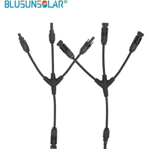 5 Pairs/Lot Hot Selling PV Connector Y Branch Male And Female 3 To 1 Cable Connector For Solar Panel System LJ0156 Solar