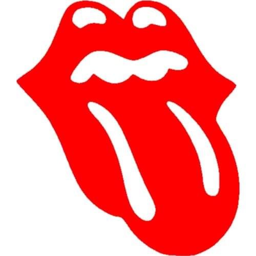 Lips & Tongue Rock & Roll Boat Car Motorbike Van Bumper Window Vinyl Sticker Decal Funny New