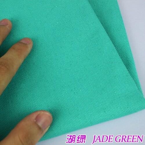 Jade Green Upholstery Canvas Cotton Duck Fabric Cotton Fabric Canvas Fabric 60"wide Sold By The Yard Free shipping