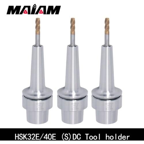 Hsk32e hsk40e dc6 dc8 back pull tool holder CNC machining center HSK DC Series tool holder 70l 80l 90l 100l for dc6 dc8 collet