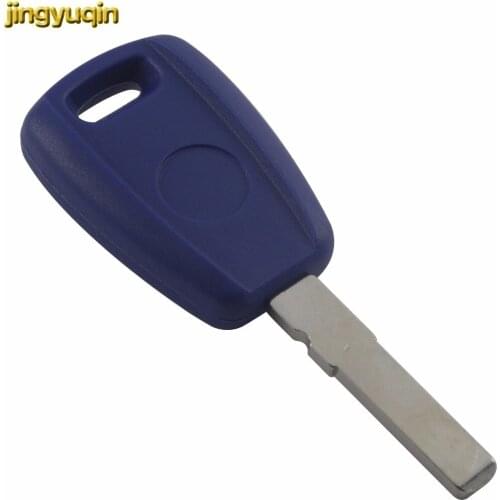 Jingyuqin Remote Key Fob Shell For Fiat Punto Doblo Bravo Blue Replacement Housing Case without logo