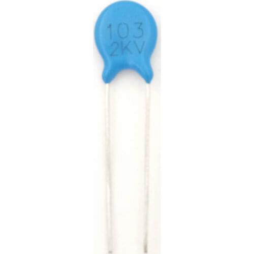 100 pcs 10nF 103 2KV High voltage Ceramic Capacitor Assorted kit Assortment Set 10nF 103 2KV 2000V